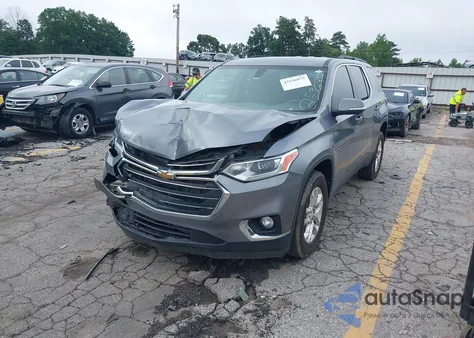 2021 Chevrolet Traverse Fwd Lt Cloth z USA, uszkodzony, nr VIN 1GNERGKW1MJ157095